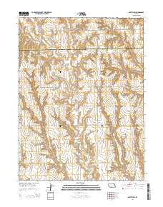 Bartley SW 2014 topographic map thumbnail