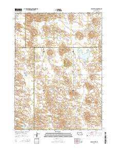 Carson Lake 2014 topographic map thumbnail