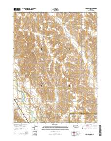 Cedar Rapids SE 2014 topographic map thumbnail
