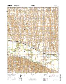 Bostwick 2014 topographic map thumbnail