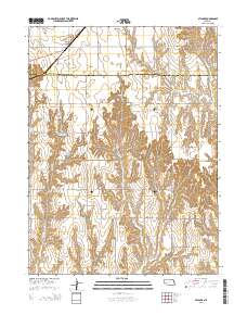 Atlanta 2014 topographic map thumbnail