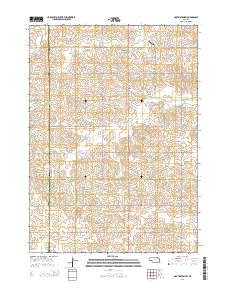 Hartington SW 2014 topographic map thumbnail