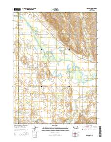 Madison NE 2014 topographic map thumbnail