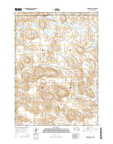 Merriman NE 2014 topographic map thumbnail