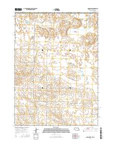 Gordon NW 2014 topographic map thumbnail