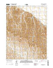 Gothenburg SW 2014 topographic map thumbnail