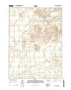 Goose Lake NE 2014 topographic map thumbnail