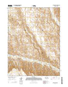 Dittons Creek 2014 topographic map thumbnail