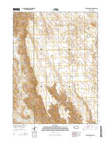 Dittons Creek SE 2014 topographic map thumbnail