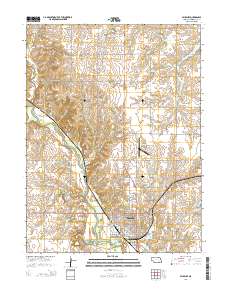 Fairbury 2014 topographic map thumbnail