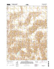 Hofeld Lake 2014 topographic map thumbnail