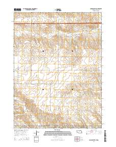 Lodgepole SW 2014 topographic map thumbnail