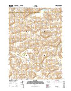 Jensen Lake 2014 topographic map thumbnail