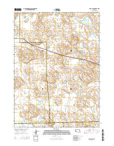 Jesse Lake 2014 topographic map thumbnail