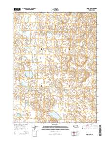 Hessey Lake 2014 topographic map thumbnail
