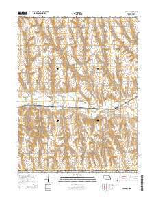 Lebanon 2014 topographic map thumbnail