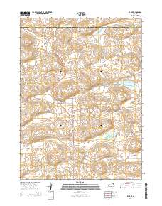 K C Lake 2014 topographic map thumbnail