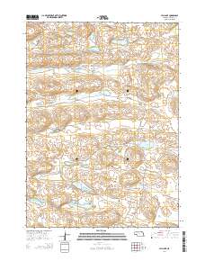 Hill Lake 2014 topographic map thumbnail