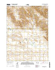 Murray Lake NE 2014 topographic map thumbnail