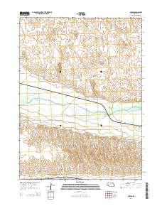 Nevens 2014 topographic map thumbnail
