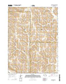 Nickerson NW 2014 topographic map thumbnail