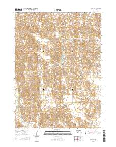 Raven SW 2014 topographic map thumbnail