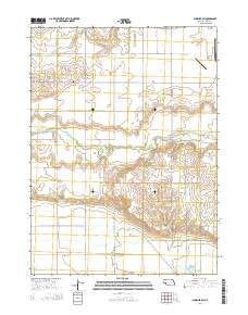 Scribner SW 2014 topographic map thumbnail