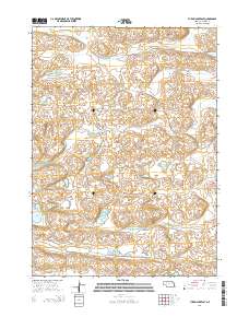 Turpin Lake East 2014 topographic map thumbnail