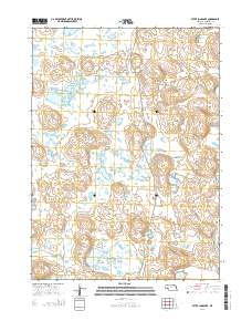 Peter Long Lake 2014 topographic map thumbnail