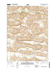 Powderhorn Valley SW 2014 topographic map thumbnail