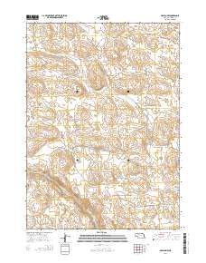 Mullen NW 2014 topographic map thumbnail