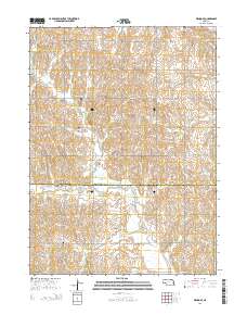 Wahoo SE 2014 topographic map thumbnail