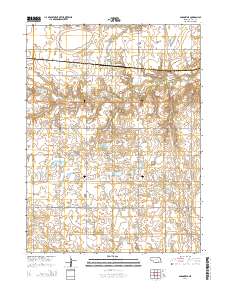 Saronville 2014 topographic map thumbnail