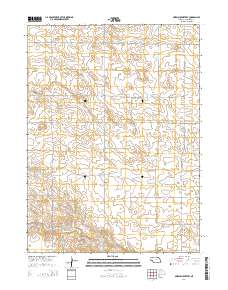 Smyrna Cemetery 2014 topographic map thumbnail