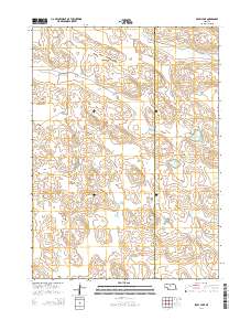 Skull Lake 2014 topographic map thumbnail