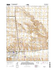 Sidney 2014 topographic map thumbnail