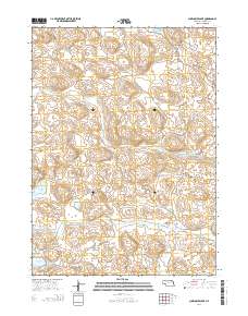Sunflower Lake 2014 topographic map thumbnail