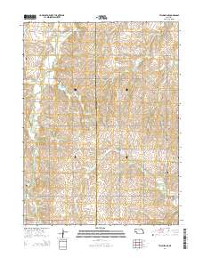 Tecumseh NE 2014 topographic map thumbnail