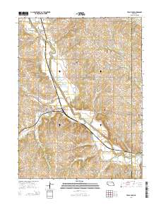 Table Rock 2014 topographic map thumbnail