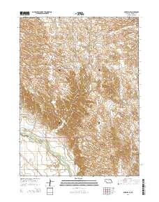 Burwell SE 2014 topographic map thumbnail