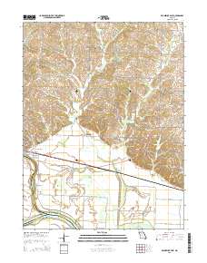 Brunswick East 2015 topographic map thumbnail