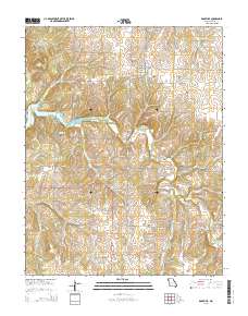 Dadeville 2015 topographic map thumbnail