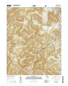 Ironton 2015 topographic map thumbnail