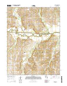 Dayton 2014 topographic map thumbnail