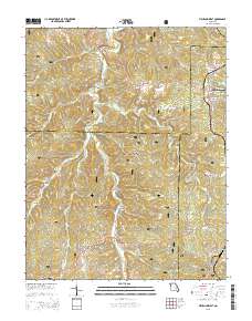Viburnum West 2015 topographic map thumbnail
