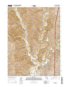 Bethany 2014 topographic map thumbnail