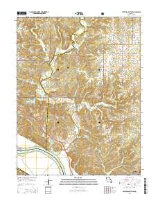 Jefferson City NW 2015 topographic map thumbnail