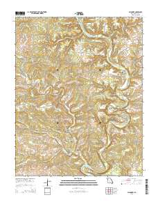 Sycamore 2015 topographic map thumbnail