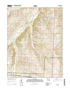 Ionia 2014 topographic map thumbnail