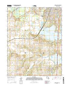 Clinton South 2015 topographic map thumbnail